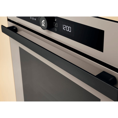 Духова шафа Whirlpool електрична, 73л, A+, дисплей, конвекція, телескопічні напрямні, бежевий