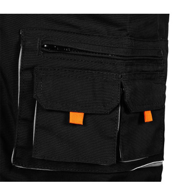 Жилет робочий Neo Tools HD, посилення тканиною Oxford, потрійний шов, S(48), сірий Жилет робочий Neo Tools HD, посилення тканиною Oxford, потрійний шов, S(48), сірий