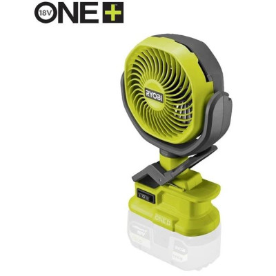 Вентилятор акумуляторний Ryobi ONE+ RCF18-0 18В 3400об·хв 2 швидкості поворотний 0.4кг без АКБ та ЗП