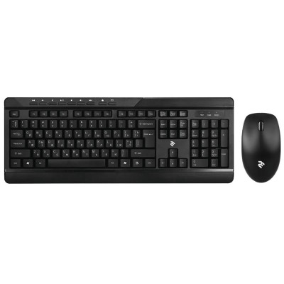 Комплект клавиатура и мышь 2E MK410 WL, EN/UK/RU, черный