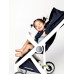 Прогулянкова коляска Greentom Classic Blue-White