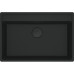 Мийка кухонна Franke Maris, фраграніт, прямокутник, без крила, 760х510х200мм, чаша - 1, врізна, MRG 610-72 TL, чорний матовий