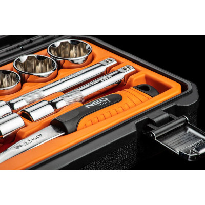 Набір інструментів Neo Tools, Набір торцевих головок 1/2 Набір інструментів Neo Tools, Набір торцевих головок 1/2