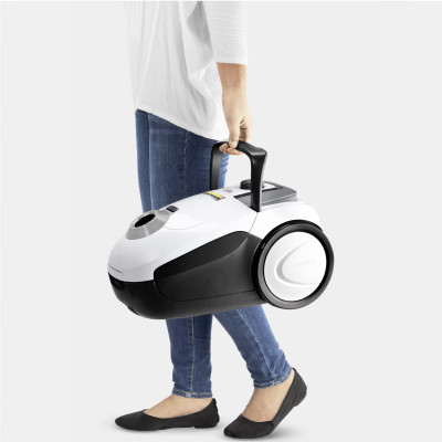 Пылесос Karcher мешочный VC 2.8, 700Вт, 2л, НЕРА, белый Пылесос Karcher мешочный VC 2.8, 700Вт, 2л, НЕРА, белый