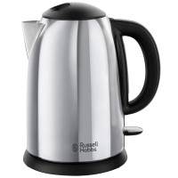 Електрочайник Russell Hobbs Victory, 1.7л, метал, сріблясто-чорний