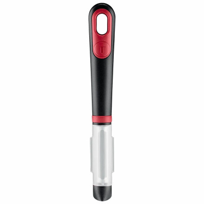 Овочечистка Tefal Ingenio+, нержавіюча сталь, пластик, червоно-чорний