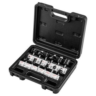 Набір фрез по дереву GRAPHITE твердосплавні 6мм 12шт