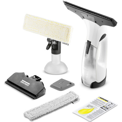 Пилосос Karcher віконний WV 2 PLUS NP, вода -0.1л, автон. робота до 35хв, вага-0.6кг, білий