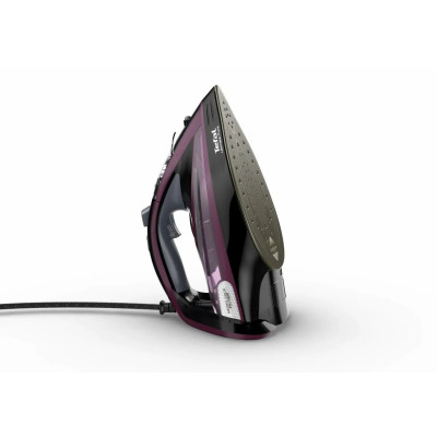 Праска Tefal Ultimate Pure, 3000Вт, 350мл, паровий удар -240гр, постійна пара - 55гр, керам. підошва, чорно-фіолетовий
