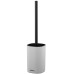 Набір щітка для унітазу з підставкою ARDESTO Vigor 9.9x15/39см, поліпропілен, нержавіюча сталь, сірий