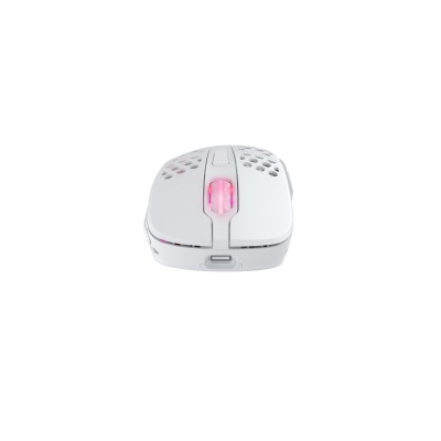 Миша Xtrfy M4, WL/USB-A, RGB, білий