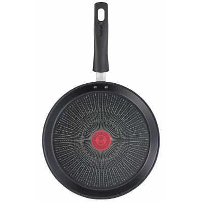 Сковорода для млинців Tefal Unlimited, 25см, алюміній, чорний Сковорода для млинців Tefal Unlimited, 25см, алюміній, чорний