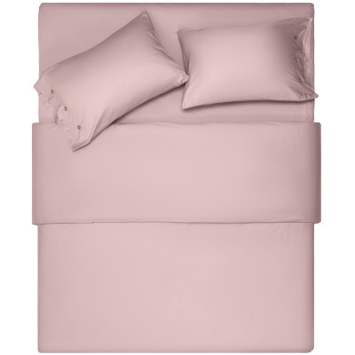 КПБ 1.5сп ARDESTO Mix&Match, підковдра 160х220см, простирадло 180х240см, наволочки (2) 50х70см, 100% бавовна, сатин, рожевий світлий