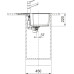 Мийка кухонна Franke Urban, фраграніт, прямокутник, з крилом, 620х500х220мм, чаша - 1, врізна, оборотна, UBG 611-62, чорний матовий Мийка кухонна Franke Urban, фраграніт, прямокутник, з крилом, 620х500х220мм, чаша - 1, врізна, оборотна, UBG 611-62, чорний матовий
