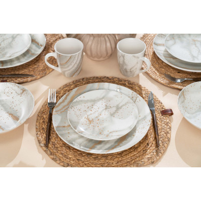 ARDESTO Тарілка десертна Sparkle, 19см, порцеляна, багатокольоровий ARDESTO Тарілка десертна Sparkle, 19см, порцеляна, багатокольоровий