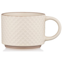 Чашка ARDESTO Anzio, 300мл, кераміка, кремовий