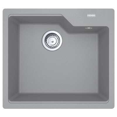 Мийка кухонна Franke Urban фраграніт, прямокут., без крила, 560х500х230мм, чаша - 1, врізна, сірий камень