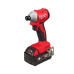 Гвинтоверт ударний акумуляторний Milwaukee M18 BLIDRC-402C 18В АКБ 2х4А·год 190Нм 0-3600об/хв ЗП M12-18C кейс 1.3кг