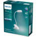 Philips Лампа настільна LED Reading Desk lamp Donutclip, білий