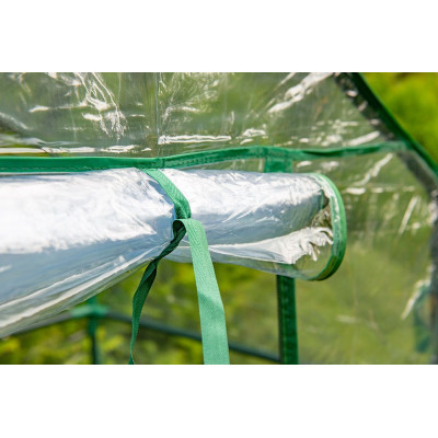 Neo Tools Парник складаний 195х143х73, 4 полиці, ПВХ плівка, зелений Neo Tools Парник складаний 195х143х73, 4 полиці, ПВХ плівка, зелений