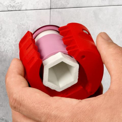 Труборіз KNIPEX для пластикових труб, 20-50мм 72мм 0.108кг