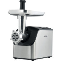 М'ясорубка Gorenje, 2200Вт, 2.2кг/хв, 2 решітки, насадка для ковбас, пластик/метал, чорн/нерж М'ясорубка Gorenje, 2200Вт, 2.2кг/хв, 2 решітки, насадка для ковбас, пластик/метал, чорн/нерж