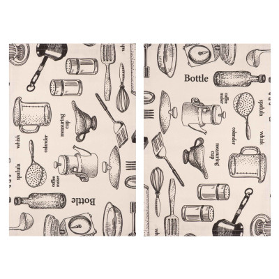 Набір серветок сервірувальних ARDESTO Kitchen, 30х45см, 2шт, 90% поліестер, 10% бавовна