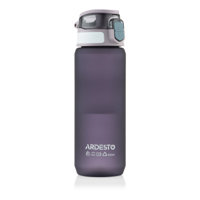 Пляшка для води ARDESTO Matte 800мл, пластик, фіолетовий