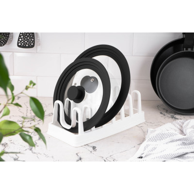 ARDESTO Підставка для кришок , 35*15.2*11.7, білий