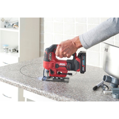 Лобзик акумуляторний SKIL 3420 CA 20В 2800об/хв хід 23мм 1.8кг без АКБ та ЗП Лобзик акумуляторний SKIL 3420 CA 20В 2800об/хв хід 23мм 1.8кг без АКБ та ЗП