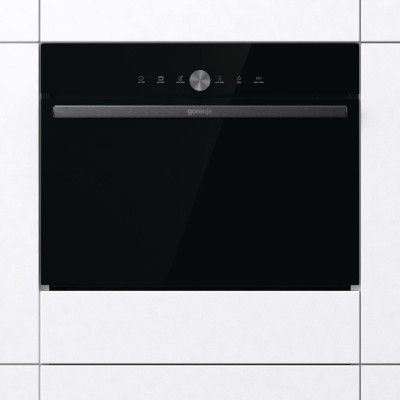 Духова шафа Gorenje електрична компактна, 50л, A+, дисплей, ф-ція мікрохвиль, чорний Духова шафа Gorenje електрична компактна, 50л, A+, дисплей, ф-ція мікрохвиль, чорний