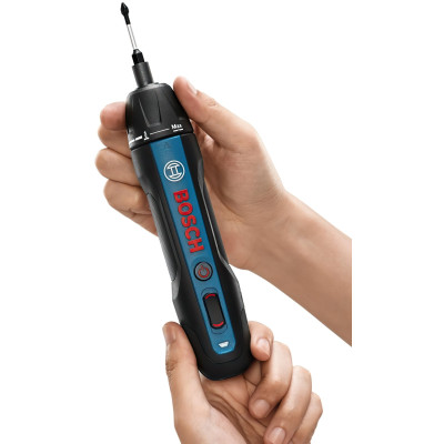 Шуруповерт аккумуляторний Bosch GO 2 3.6В 1х1.5А·год 5Нм 360об·хв 0.3кг Шуруповерт аккумуляторний Bosch GO 2 3.6В 1х1.5А·год 5Нм 360об·хв 0.3кг