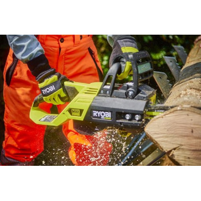 Ryobi Рукавички робочі RAC258XL, козяча шкіра, захист від порізів, р.XL, чорно-жовтий