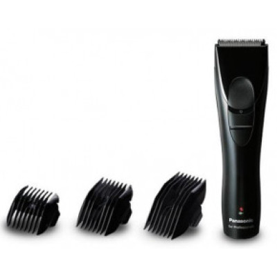 Машинка для стриження  Panasonic, акум., роторний мотор, насадок-3, сталь, чорний