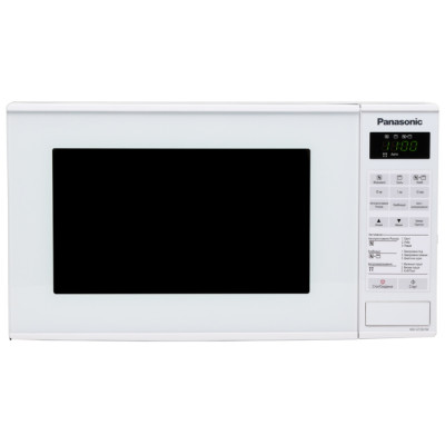 Мікрохвильова піч Panasonic , 20л, електр.керув., 800Вт, гриль, дисплей, білий