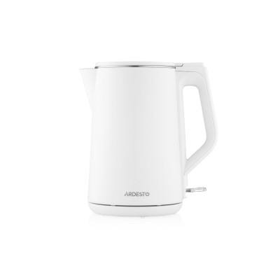 ARDESTO Електрочайник EKL-X50/1.5 л/2200 Вт/подвійні стінки/Strix контроль/білий ARDESTO Електрочайник EKL-X50/1.5 л/2200 Вт/подвійні стінки/Strix контроль/білий
