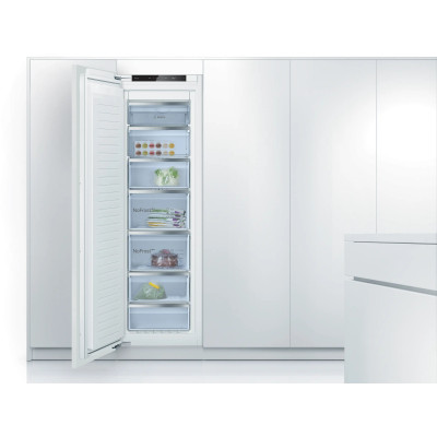 Морозильна камера Bosch вбудована, 177x55x55, 212л, 1дв., E, NF, білий Морозильна камера Bosch вбудована, 177x55x55, 212л, 1дв., E, NF, білий