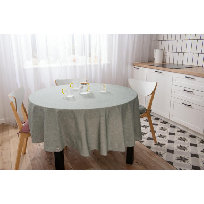 Скатертина ARDESTO Oliver, 200см, 100% бавовна, зелений Скатертина ARDESTO Oliver, 200см, 100% бавовна, зелений
