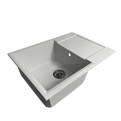 Набір кухонний Adamant Horizon Medium, штучний камінь, прямокут., з крилом, 700х500х230мм, чаша - 1, врізна, Old stone + змішувач Набір кухонний Adamant Horizon Medium, штучний камінь, прямокут., з крилом, 700х500х230мм, чаша - 1, врізна, Old stone + змішувач