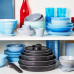 Набір посуду Tefal Ingenio Easy Cook & Clean, змінна ручка, 13предметів, алюміній, бакеліт, коричневий (L1539843)