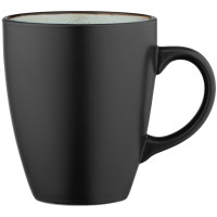 Чашка ARDESTO Bolzano, 380мл, кераміка, чорно-зелений
