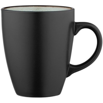 Чашка ARDESTO Bolzano, 380мл, кераміка, чорно-зелений Чашка ARDESTO Bolzano, 380мл, кераміка, чорно-зелений
