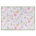 Килимок для сушіння посуду ARDESTO Spring flowers 38x51см, 100% поліестер, білий