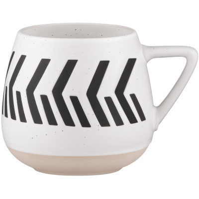 Чашка ARDESTO Auro, 440мл, кераміка, білий