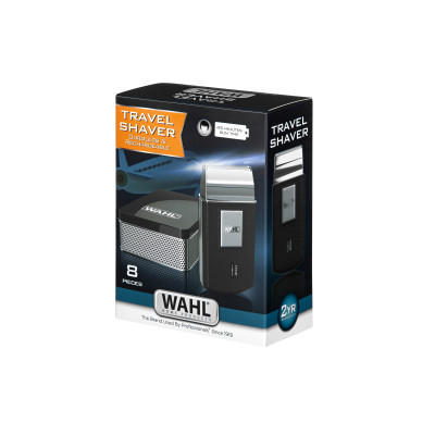 Бритва електр. WAHL сіткова Travel Shaver, бритв.головок-1, сух., тример, чорний Бритва електр. WAHL сіткова Travel Shaver, бритв.головок-1, сух., тример, чорний