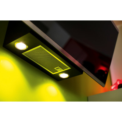 Витяжка Franke похила, 90см, 1202м.куб/год, Evo Plus FPJ925VBKSS, чорний