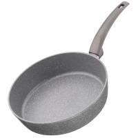 Сковорода глибока з кришкою ARDESTO Gemini Gourmet Apulia, 26см, алюміній, сірий Сковорода глибока з кришкою ARDESTO Gemini Gourmet Apulia, 26см, алюміній, сірий