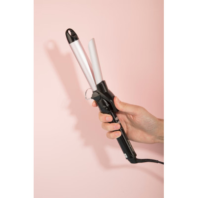 Плойка Babyliss Pro 180 medium, 300Вт, темп.режимів-10, D -25mm, 110-180С, метал, чорний Плойка Babyliss Pro 180 medium, 300Вт, темп.режимів-10, D -25mm, 110-180С, метал, чорний