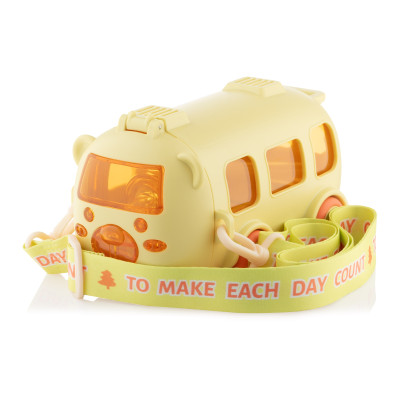 Пляшка для води ARDESTO Bear Bus 500мл, пластик, жовтий Пляшка для води ARDESTO Bear Bus 500мл, пластик, жовтий