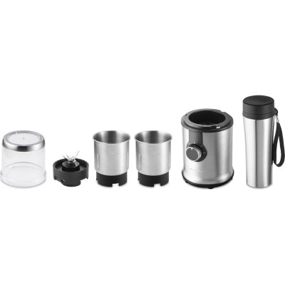 Подрібнювач-млинок Catler, 350 Вт, 3 ємності, нерж. сталь